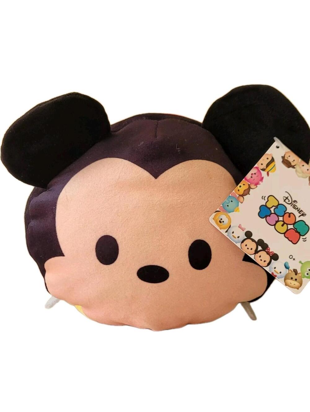 Disney Tsum Tsum Mickey Mouse Squishy Soft Plush Mini Doll NEW w Tag 8"....